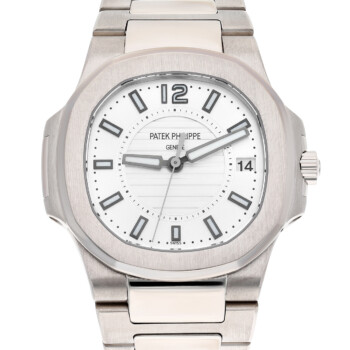 Patek Philippe Nautilus 7011/1G-001 White Dial 18K White Gold Watch – alternate view
