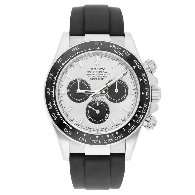 Rolex Daytona 126519LN white gold watch, wrist view