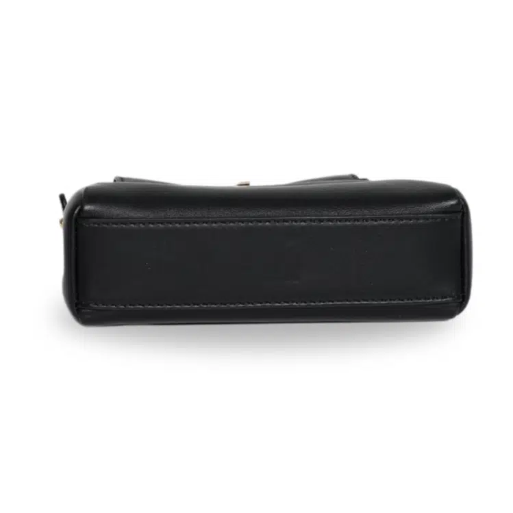 Fendi - Nappa Micro Peekaboo Iconic Satchel Black (Pre-Owned) – image 4