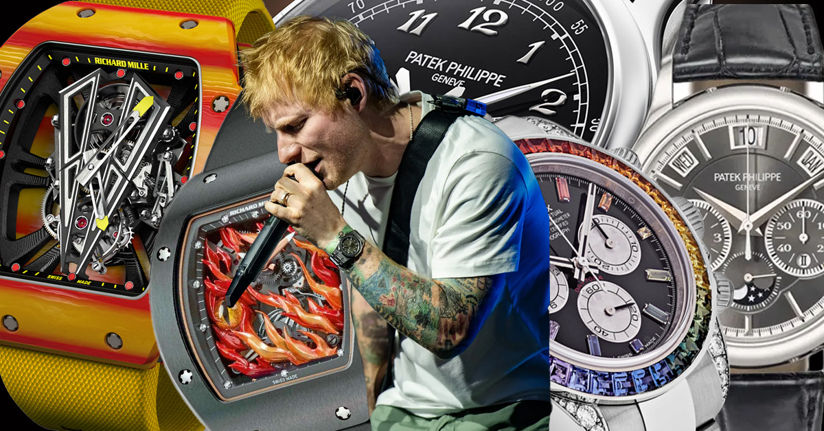 Ed Sheeran's Watch Collection