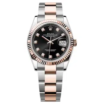 Rolex Datejust 126231-0020 Bright Black Dial 36 MM Oyster Bracelet