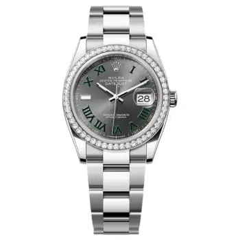 Rolex Datejust 126284RBR-0038 Slate Dial 36 MM Oyster Bracelet