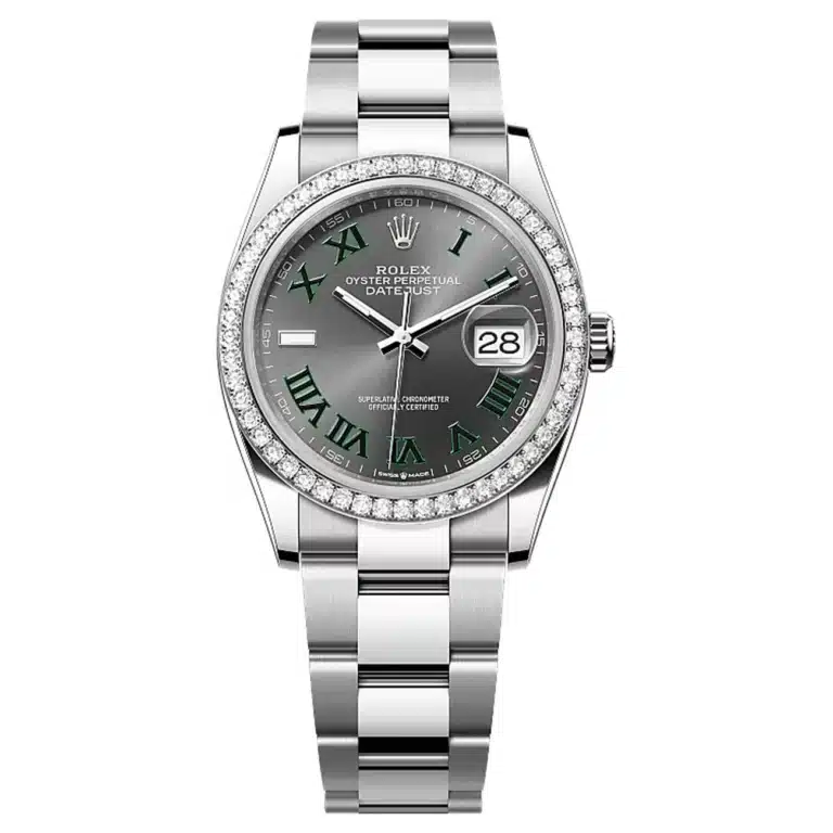 Rolex Datejust 126284RBR-0038 Slate Dial 36 MM Oyster Bracelet