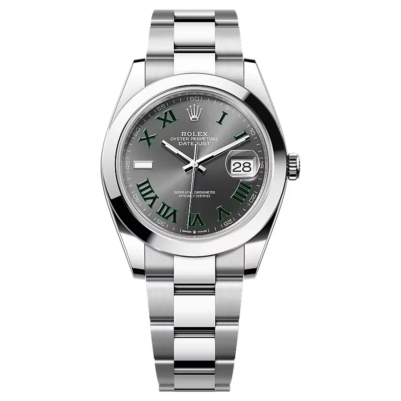 rolex-126300-0013 Rolex Datejust 126300-0013 Slate Dial 41 MM Oyster Bracelet