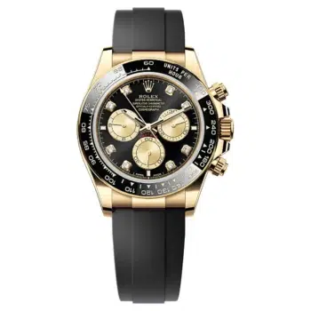 Rolex Daytona 126518LN-0006 Bright Black And Golden Dial 40 MM Oysterflex