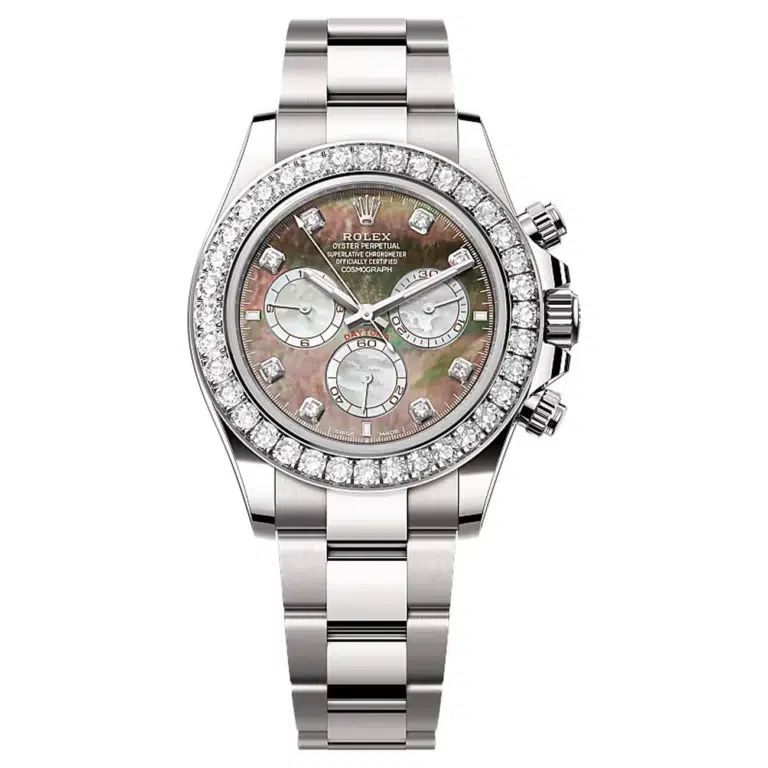Rolex Daytona 126579RBR-0001 Black Mother of Pearl Dial 40 MM Oyster Bracelet