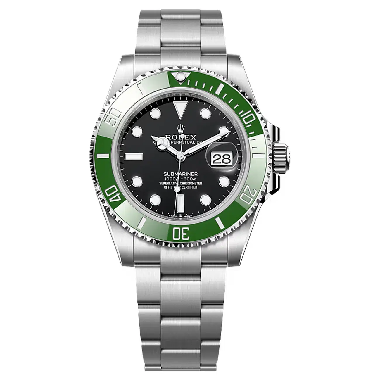 rolex-126610lv-0002 Rolex Submariner "Starbucks" 126610LV-0002 Black Dial 41 MM Oyster Bracelet