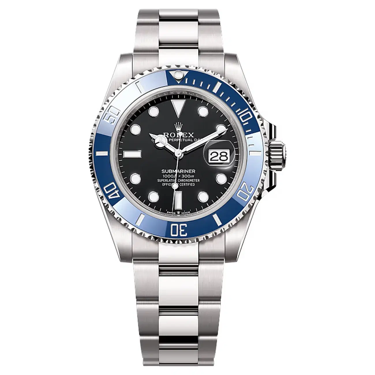 rolex-126619lb-0003 Rolex Submariner "Cookie Monster" 126619LB-0003 Black Dial 41 MM Oyster Bracelet