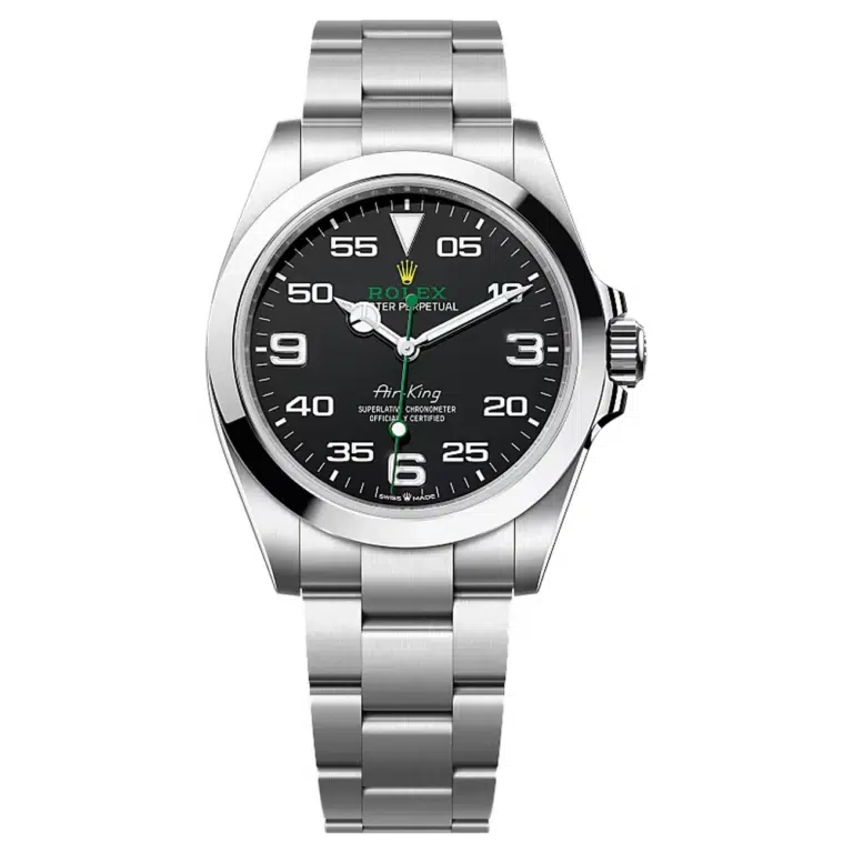 Rolex Air-King 126900 black dial stainless steel watch