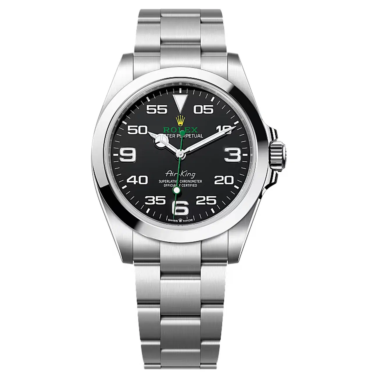 rolex-126900-0001 Rolex Air-King 126900-0001 Black Dial 40 MM Oyster Bracelet