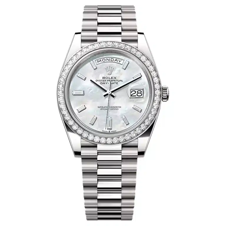 Rolex Day-Date 228349RBR-0046 Mother of Pearl Dial 40 MM President Bracelet
