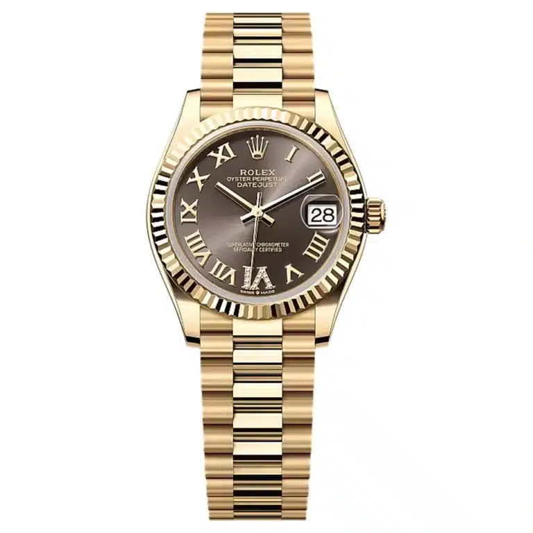 Rolex Datejust 278278-0032 Dark Grey Dial 31 MM President Bracelet