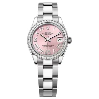 Rolex Datejust 278384RBR-0027 Pink Dial 31 MM Oyster Bracelet