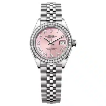 Rolex Lady-Datejust 279384RBR-0005 Pink Dial 28 MM Jubilee Bracelet