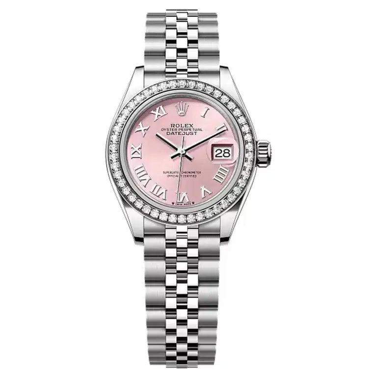 Rolex Lady-Datejust 279384RBR-0005 Pink Dial 28 MM Jubilee Bracelet