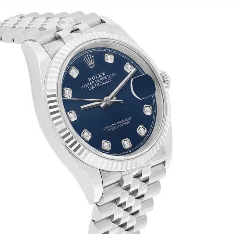 Rolex Datejust 126234-0037 36mm Blue Diamond Dial Stainless Steel Watch 2025 – image 6
