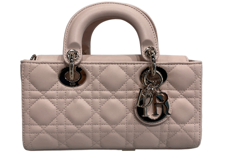 Dior D-Joy Powder Pink Cannage Lambskin