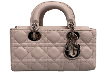 Dior D-Joy Powder Pink Cannage Lambskin