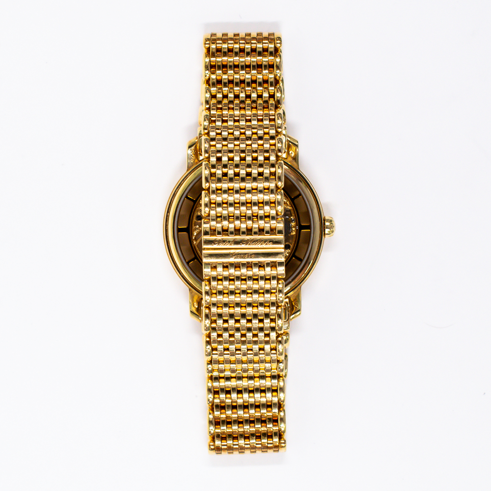 Patek Philippe Calatrava Complications 7180/1J-001 31.5mm Skeleton Dial Yellow Gold Watch