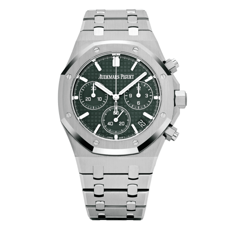 Audemars Piguet Royal Oak 26240ST.OO.1320ST.04 Selfwinding Chronograph “50th Anniversary” Stainless Steel Watch.