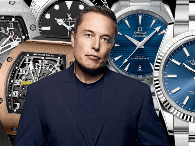 elon musk watch collection