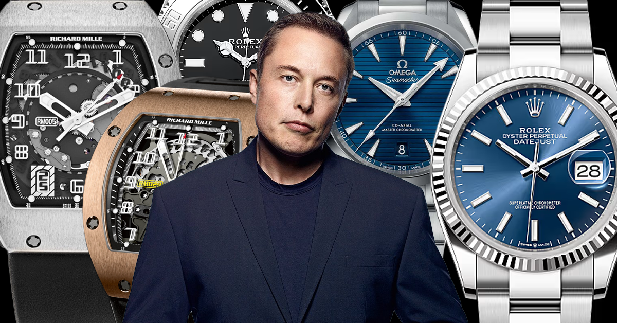 elon musk watch collection