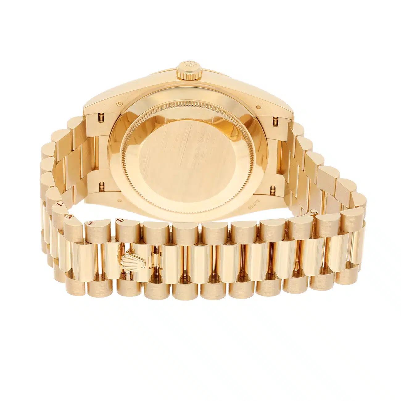 Rolex Day-Date 40 228238-0059 Fluted Bezel Onyx Dial President Bracelet Yellow Gold 2023 – image 7