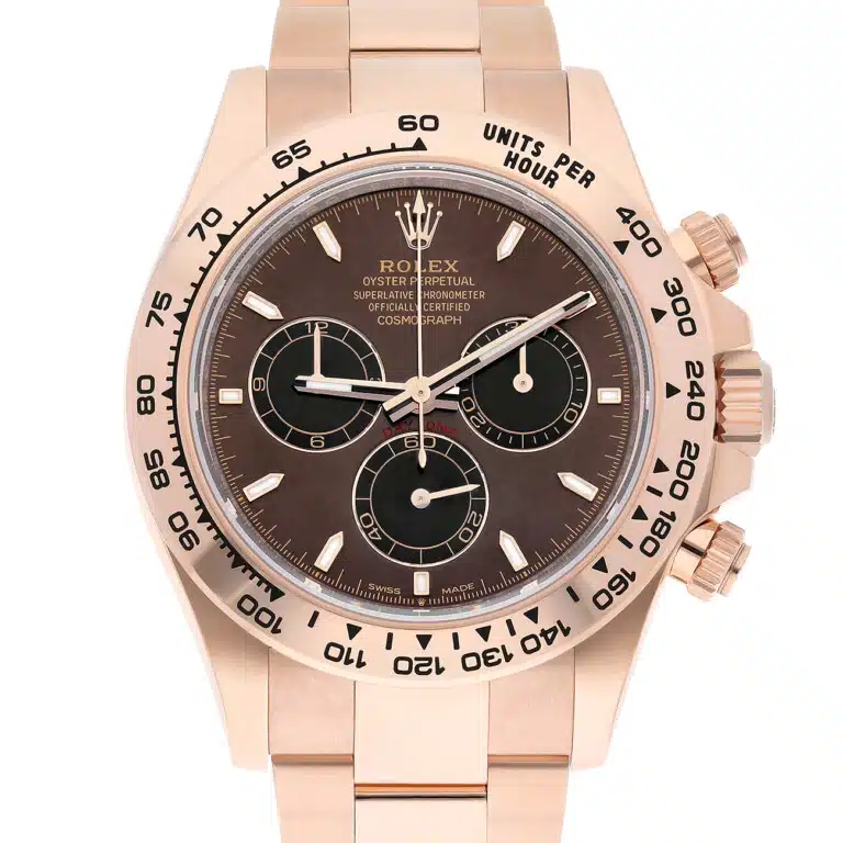 Rolex Daytona 126505-0005 40mm Rose Gold Oyster Bracelet Chocolate Dial Watch – image 3