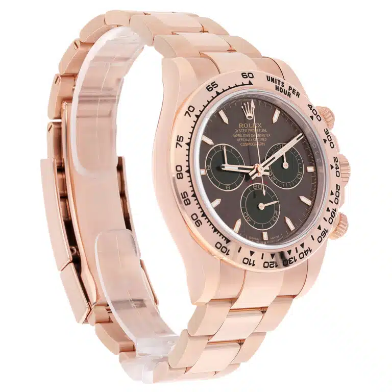 Rolex Daytona 126505-0005 40mm Rose Gold Oyster Bracelet Chocolate Dial Watch – image 4