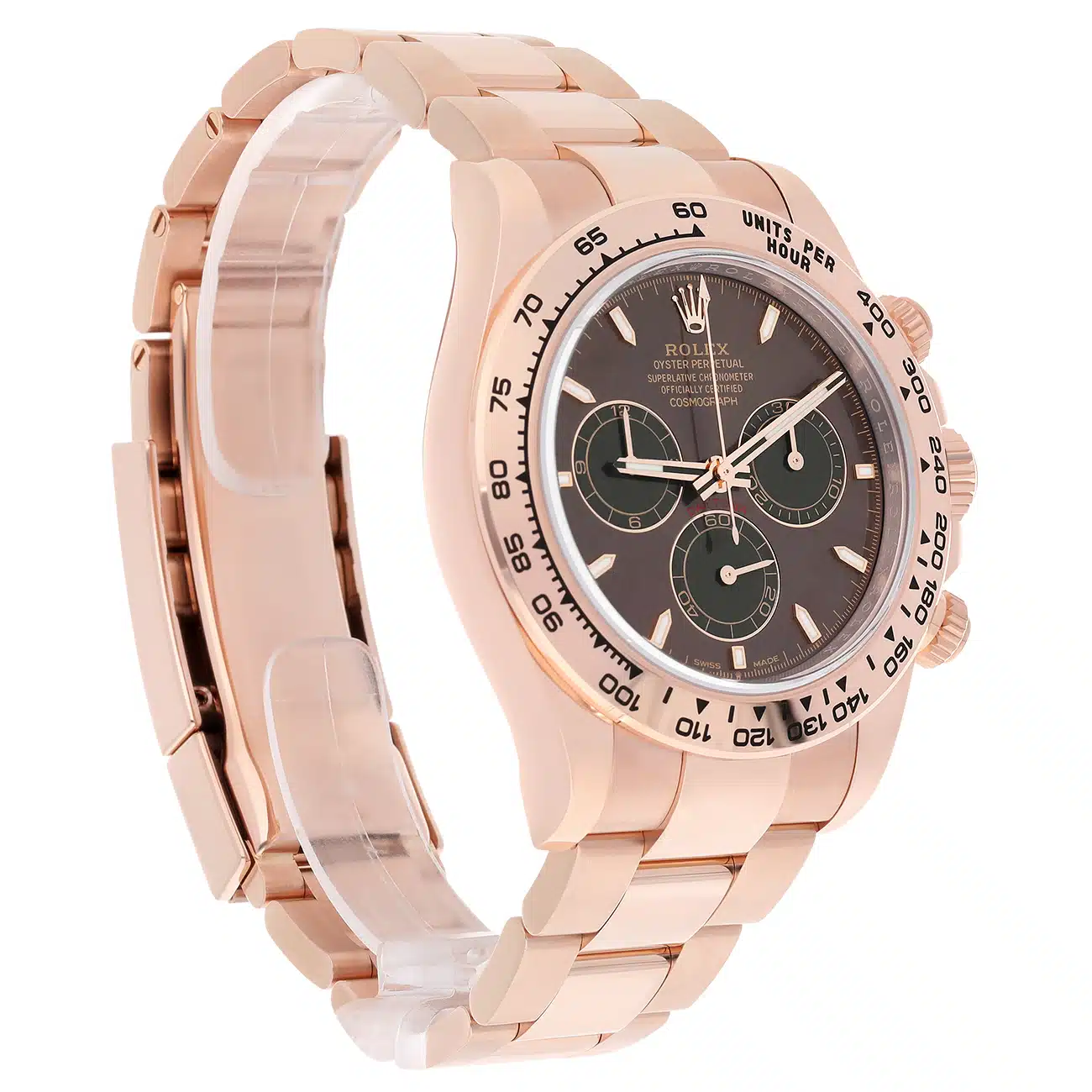 Rolex Daytona 126505-0005 40mm Rose Gold Oyster Bracelet Chocolate Dial Watch – image 4