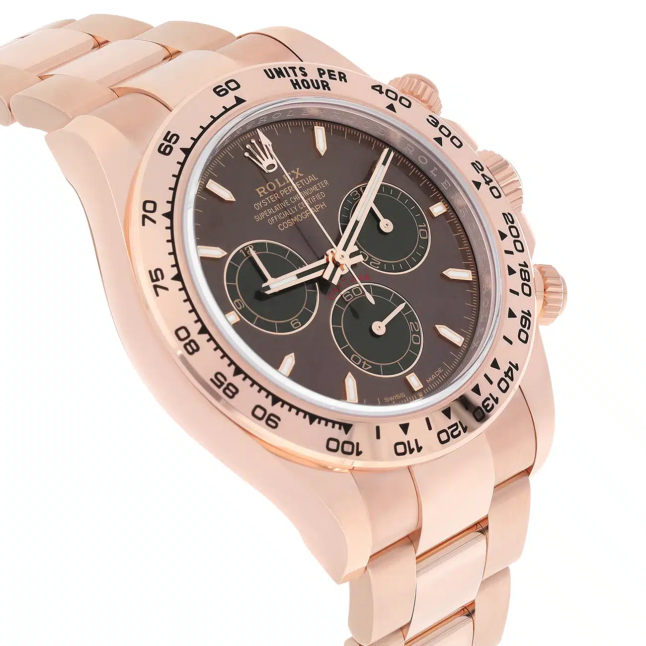 Rolex Daytona 126505-0005 40mm Rose Gold Oyster Bracelet Chocolate Dial Watch – image 5