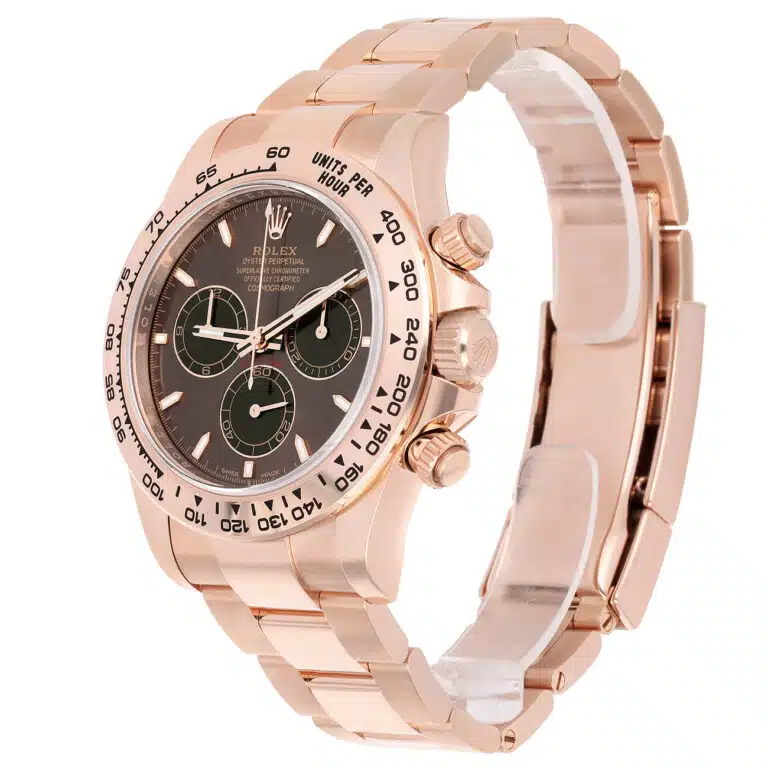 Rolex Daytona 126505-0005 40mm Rose Gold Oyster Bracelet Chocolate Dial Watch – image 6