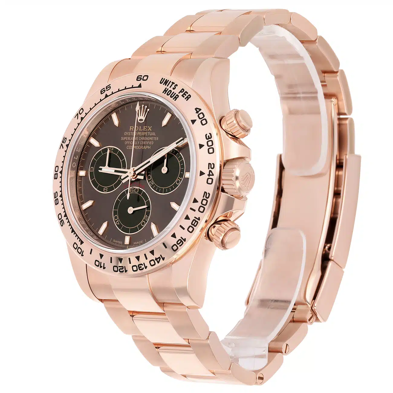 Rolex Daytona 126505-0005 40mm Rose Gold Oyster Bracelet Chocolate Dial Watch – image 6
