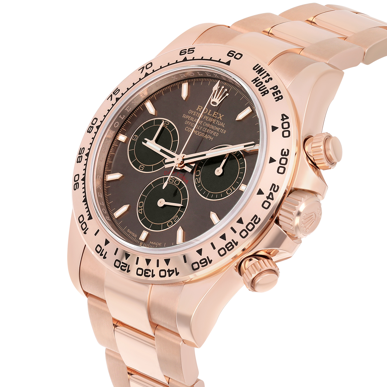 Rolex Daytona 126505-0005 40mm Rose Gold Oyster Bracelet Chocolate Dial Watch