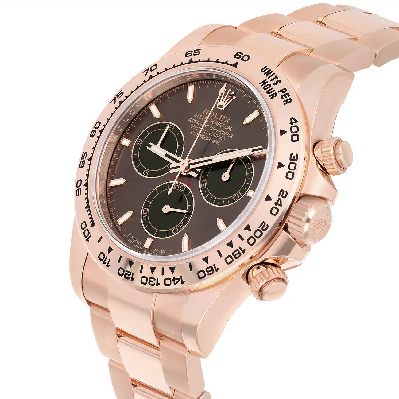 Rolex Daytona 126505-0005 40mm Rose Gold Oyster Bracelet Chocolate Dial Watch – image 7