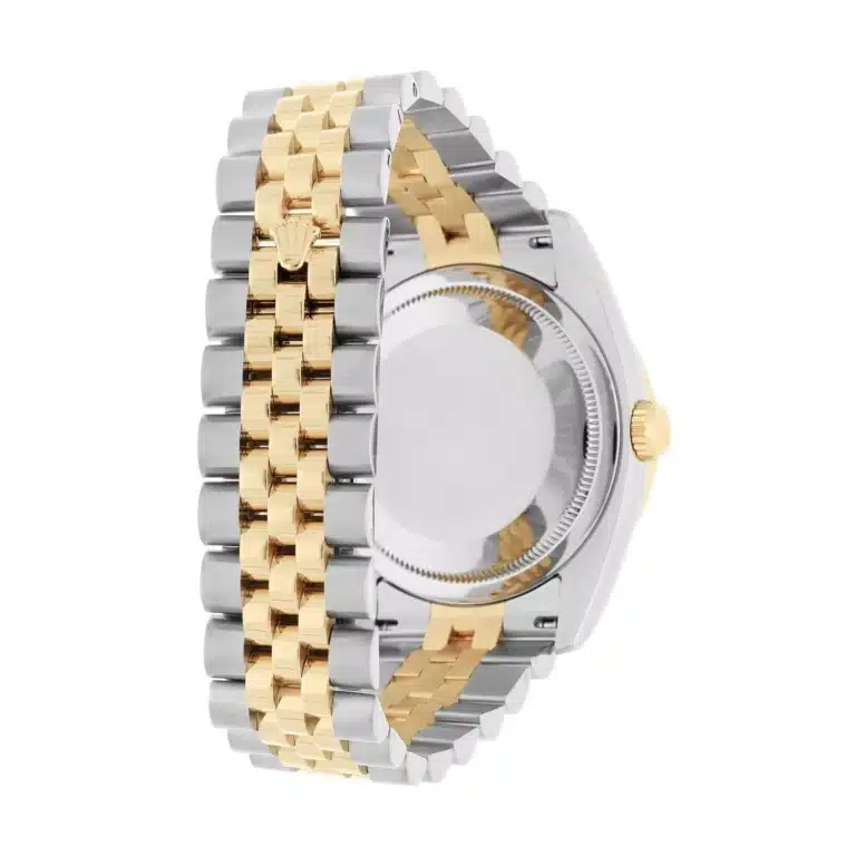 Rolex Datejust 36 116233 Champagne Diamond Dial Diamond Bezel Two Tone Watch – image 4