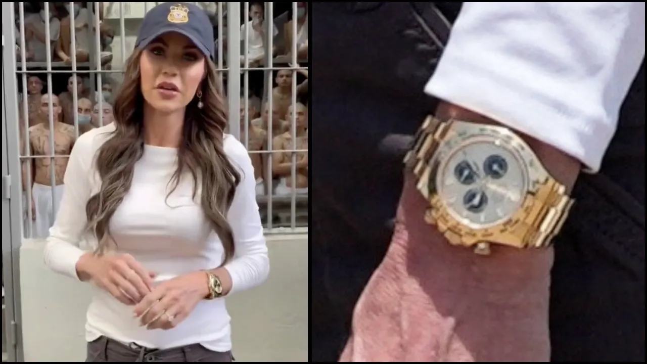 Did Kristi Noem Wear A $60,000 Rolex Watch To Her El Salvador ...