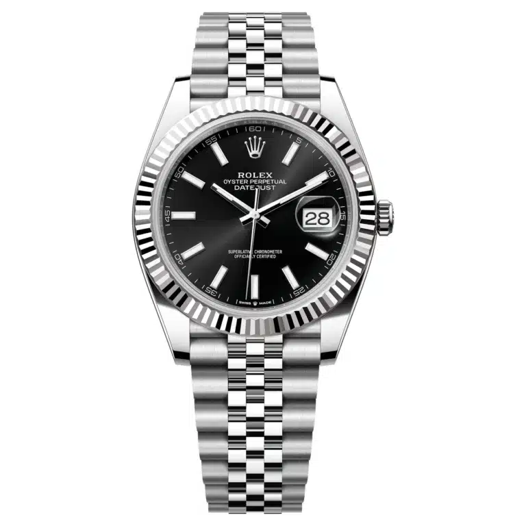 Rolex Datejust 126334-0018 Bright Black Dial 41 MM Jubilee Bracelet
