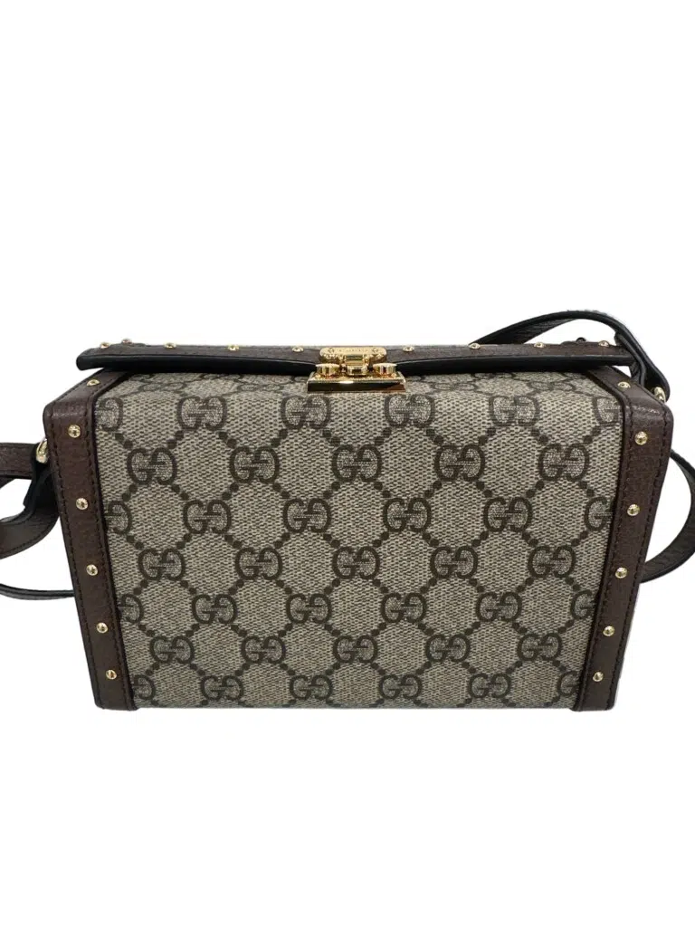 Gucci GG Supreme Monogram Mini Trunk