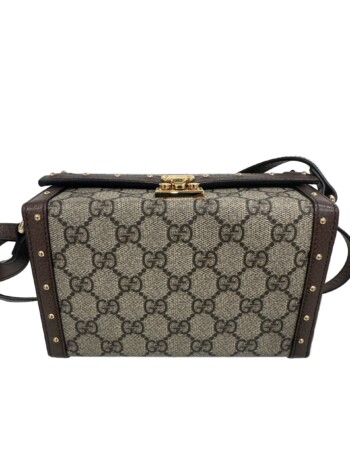 Gucci GG Supreme Monogram Mini Trunk