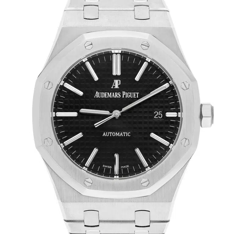Audemars Piguet Royal Oak 15400st.oo.1220st.01 Black Dial Stainless Steel Watch – image 2