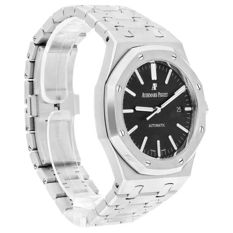 Audemars Piguet Royal Oak 15400st.oo.1220st.01 Black Dial Stainless Steel Watch – image 3