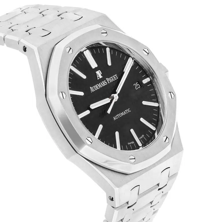 Audemars Piguet Royal Oak 15400st.oo.1220st.01 Black Dial Stainless Steel Watch – image 4