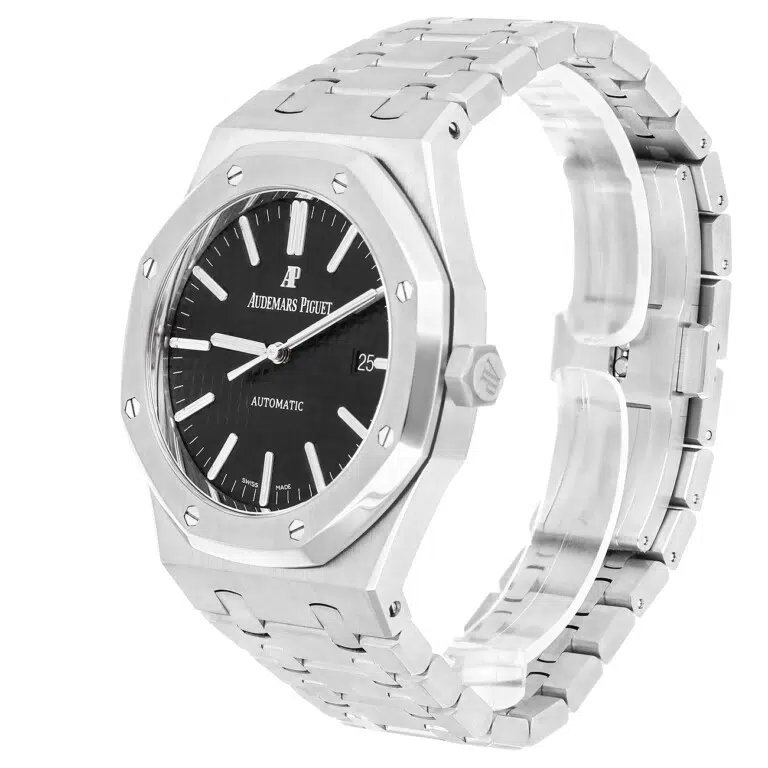 Audemars Piguet Royal Oak 15400st.oo.1220st.01 Black Dial Stainless Steel Watch – image 5