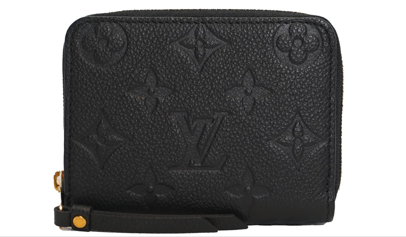 Louis Vuitton Zippy Coin Pouch Empreinte Noir