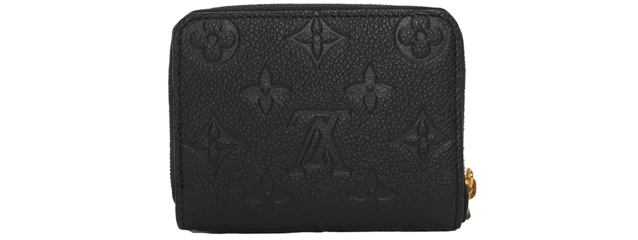 Louis Vuitton Zippy Coin Pouch Empreinte Noir