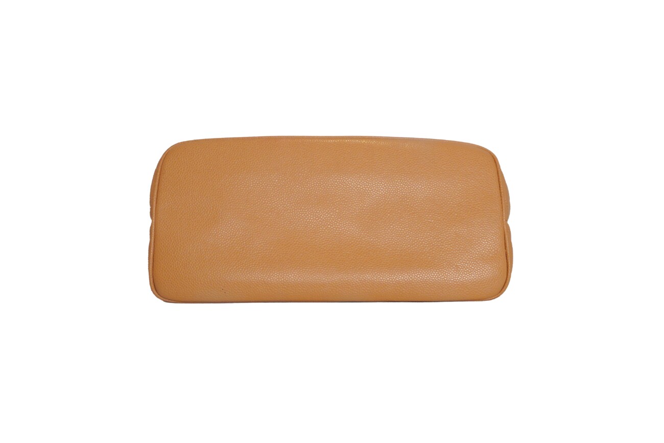 Chanel Tote Tan Medallion