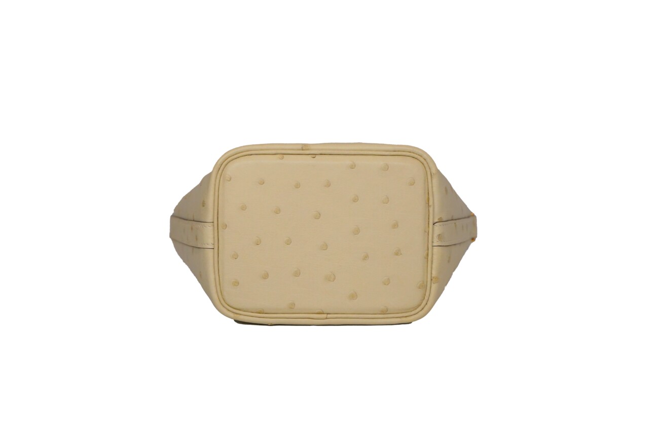 Hermes Picotin 18 Lock Vanille Ostrich