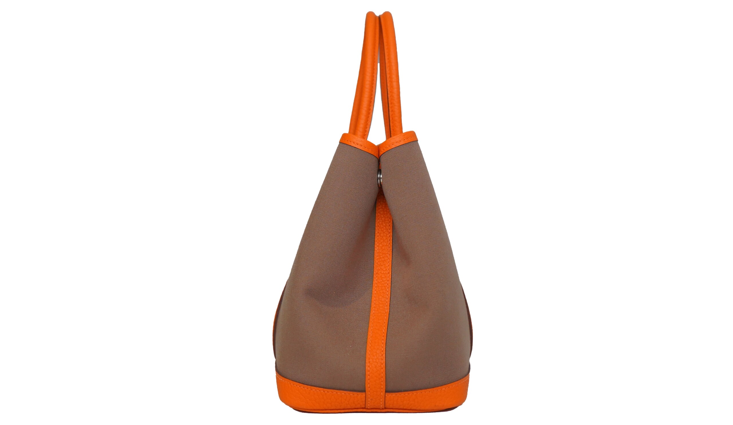 Hermes Orange Garden Tote - Image 3