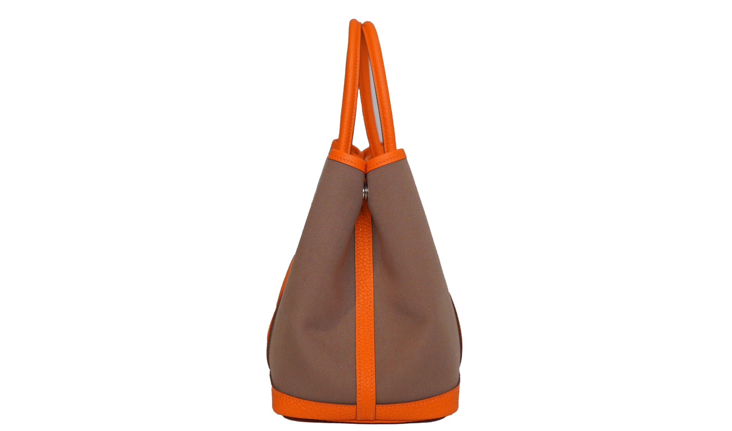 Hermes Orange Garden Tote - Image 4